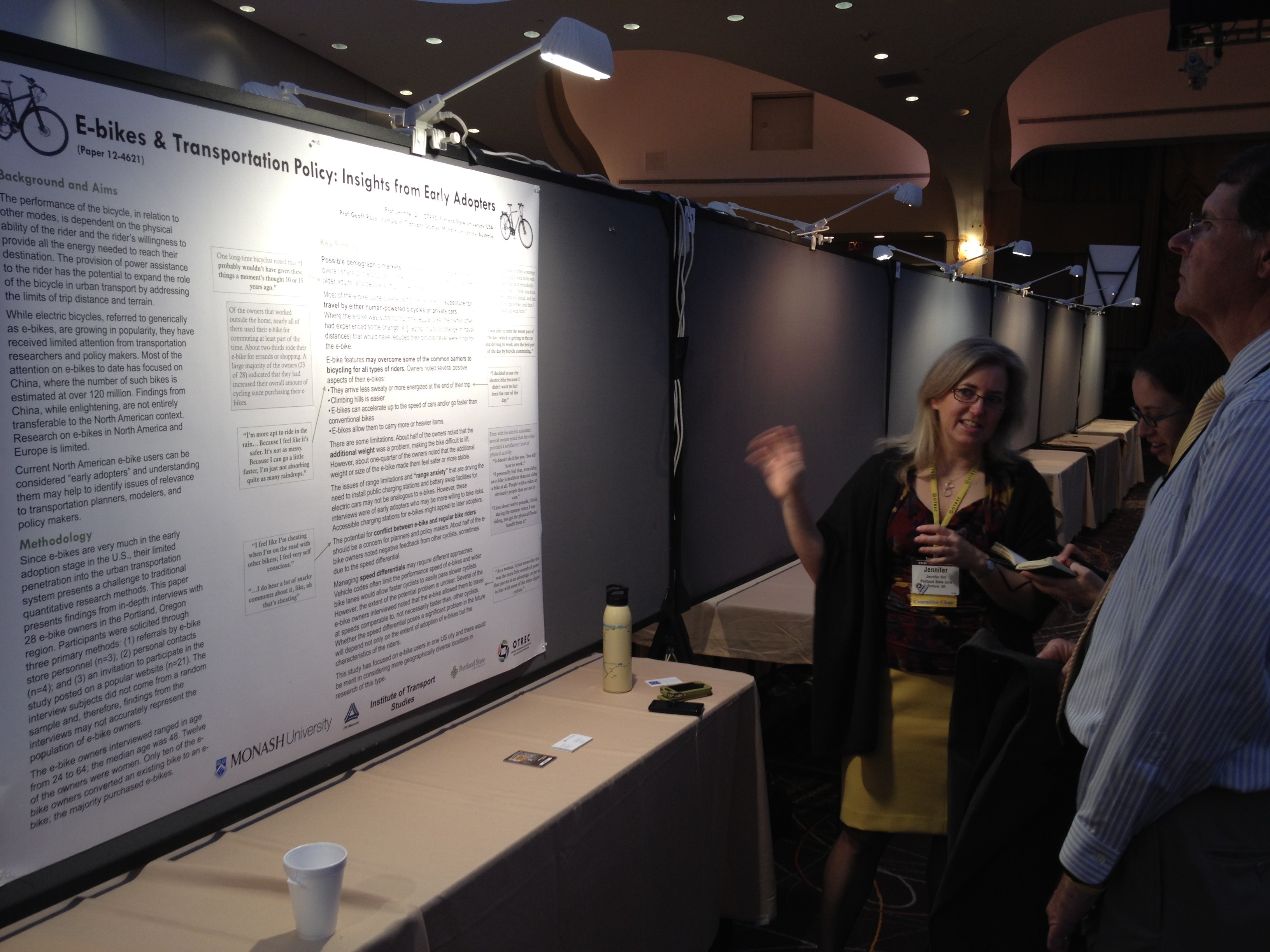 PSU Faculty Present Electric Vehicle Research at TRB